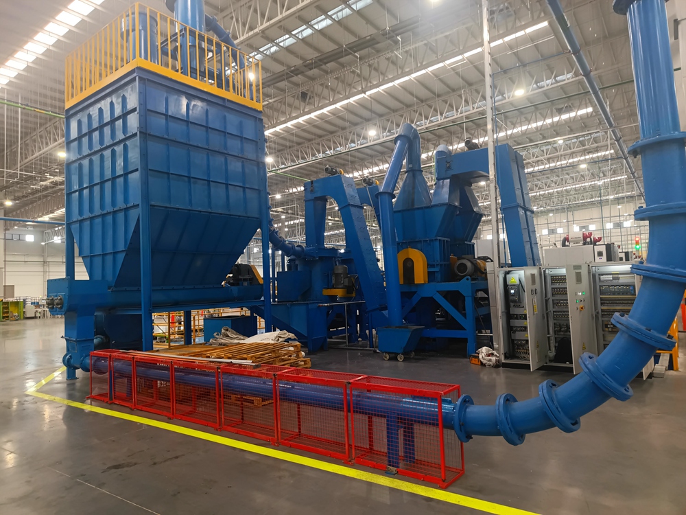 机加工铝屑回收再生应用